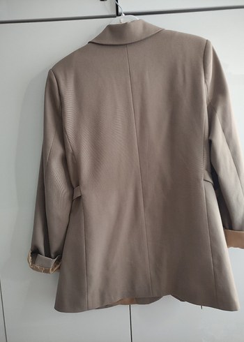 Kuşaklı Kadın Blazer Ceket - Görsel 3