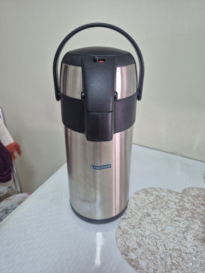 Gri Paslanmaz Çelik Çay Makinesi - Görsel 3