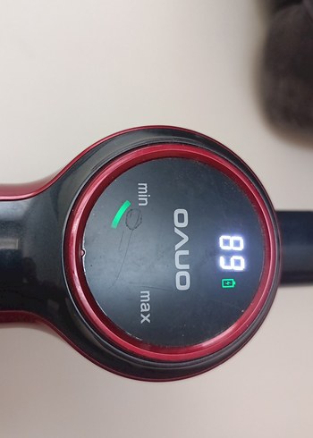 Bordo Gri Kablosuz Elektrikli Süpürge - Görsel 3