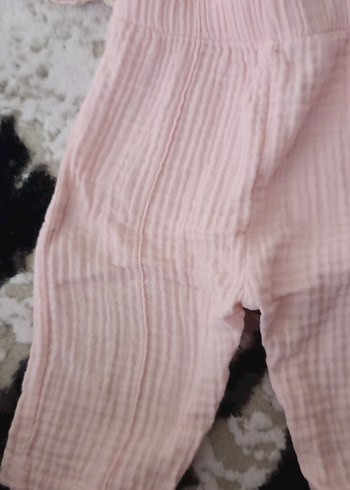 Zara Dantelli Pembe Bebek Kız Takımı