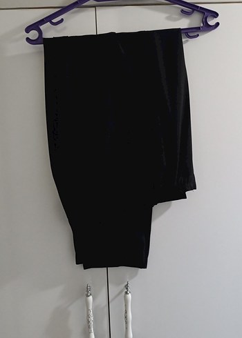 Uzun Kol Drapeli Siyah Ofis Tunik - Görsel 4