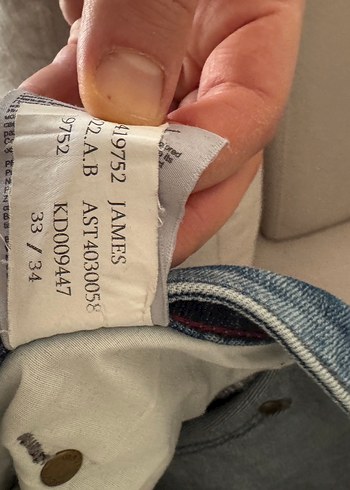 Mavi Erkek Denim Pantolon - Görsel 4