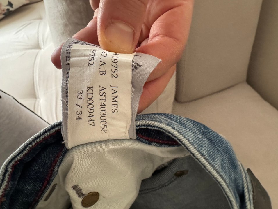 Mavi Erkek Denim Pantolon - Görsel 4