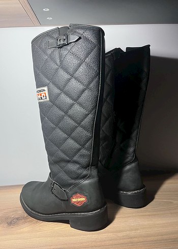 Harley Davidson Kadın Uzun çizme - Görsel 4