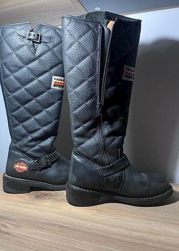 Harley Davidson Kadın Uzun çizme - Görsel 3