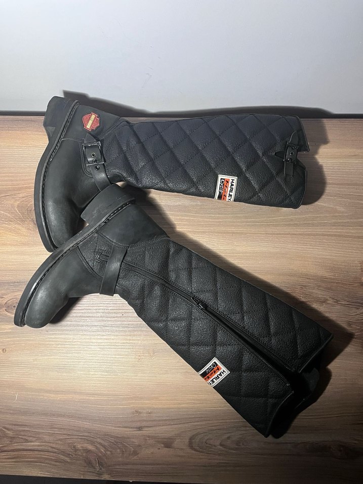 Harley Davidson Kadın Uzun çizme - Görsel 5