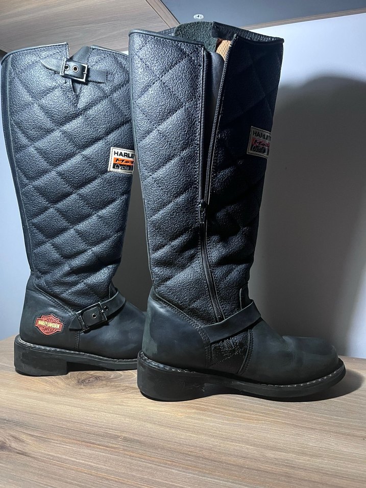 Harley Davidson Kadın Uzun çizme - Görsel 3