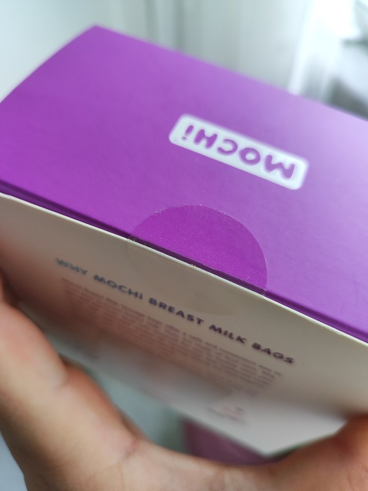Mochi Çift Katmanlı Göğüs Sütü Saklama Poşeti 50'li - Görsel 2