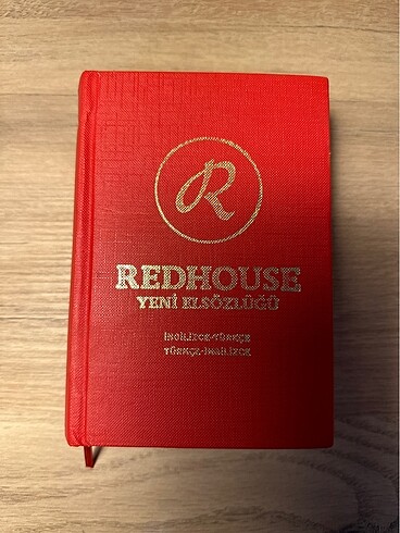 Redhouse İngilizce Türkçe sözlük