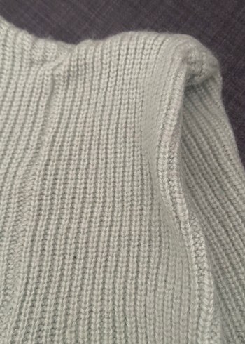s Beden yeşil Renk Mint Pastel Su Yeşili Kadın Yün Örgü Elbise Koton