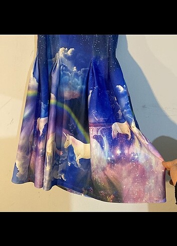xs Beden Bluezoo Unicorn Elbise