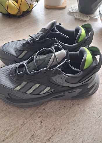 Adidas Siyah Neon Yesil Spor Ayakkabi