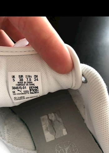 Beyaz Kadın Platform Spor Ayakkabı - Görsel 8