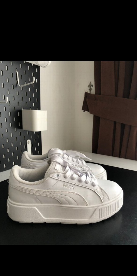 Beyaz Kadın Platform Spor Ayakkabı - Görsel 3