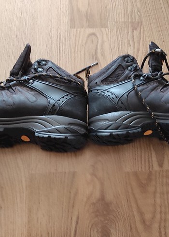 Erkek Siyah Bağcıklı Kauçuk Bot 42 numara - Görsel 12