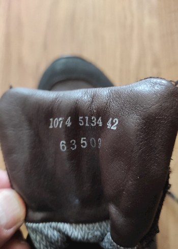 Erkek Siyah Bağcıklı Kauçuk Bot 42 numara - Görsel 4