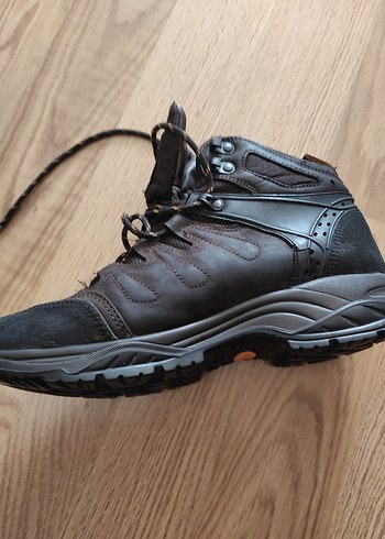 Erkek Siyah Bağcıklı Kauçuk Bot 42 numara - Görsel 6