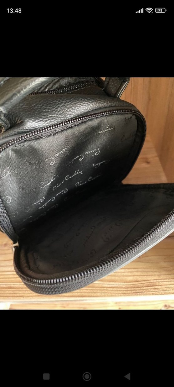 Pierre Cardin Diger Siyah Erkek Omuz Çantası - Görsel 3