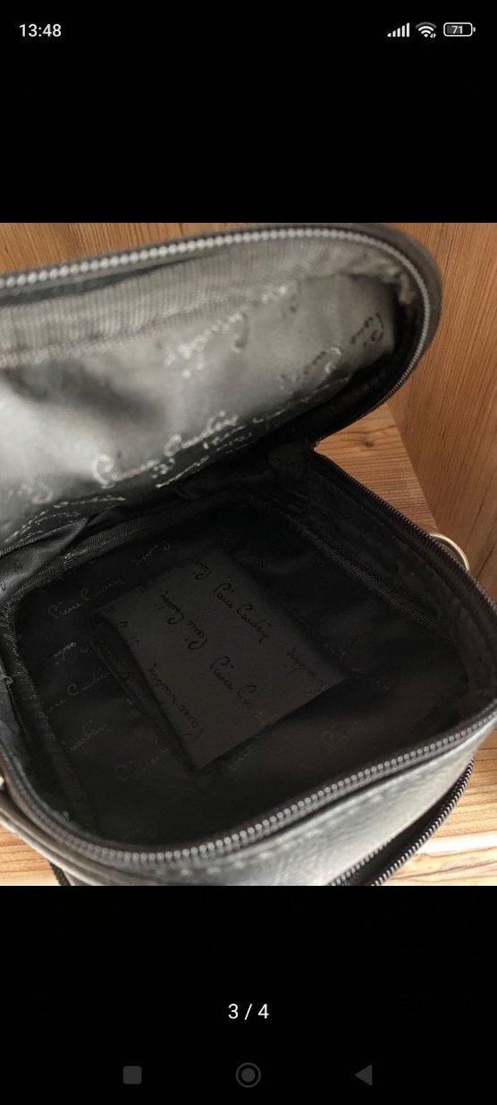 Pierre Cardin Diger Siyah Erkek Omuz Çantası - Görsel 4