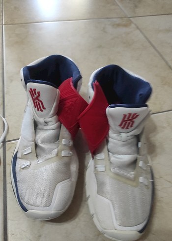 Nike Beyaz Basketbol Ayakkabısı Velcro Bantlı - Görsel 2