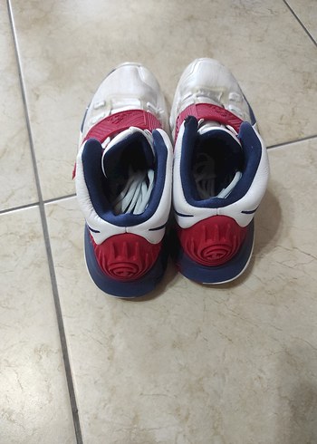 Nike Beyaz Basketbol Ayakkabısı Velcro Bantlı - Görsel 6