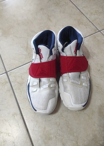 Nike Beyaz Basketbol Ayakkabısı Velcro Bantlı - Görsel 5