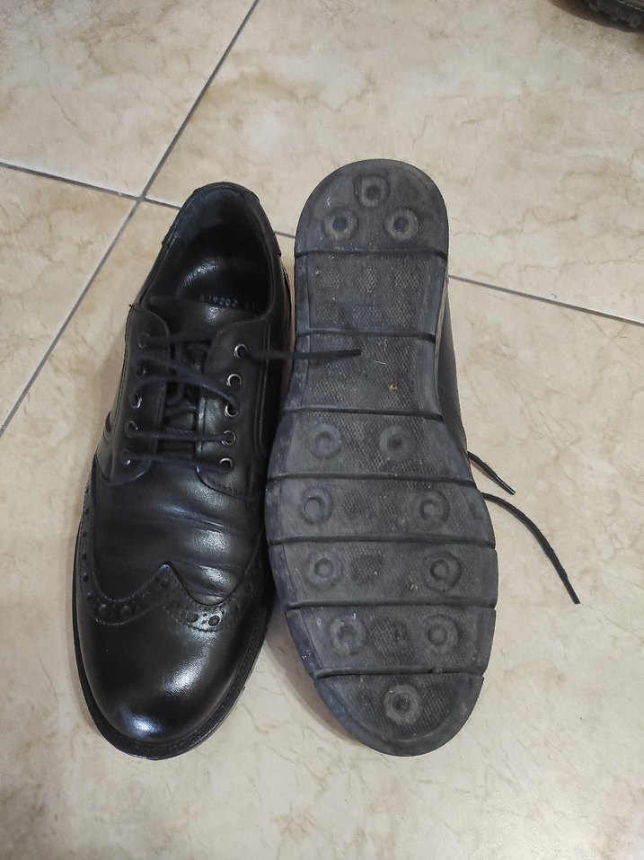 Erkek Siyah Klasik Bağcıklı Ayakkabı - Görsel 3