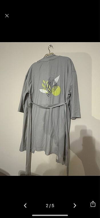 Hamile pijama sabahlıklı takım - Görsel 5