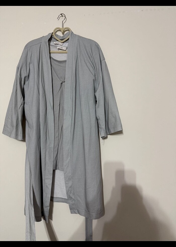 Hamile pijama sabahlıklı takım - Görsel 4