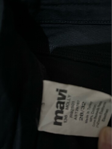 28 Beden MAVİ BAYAN JEAN