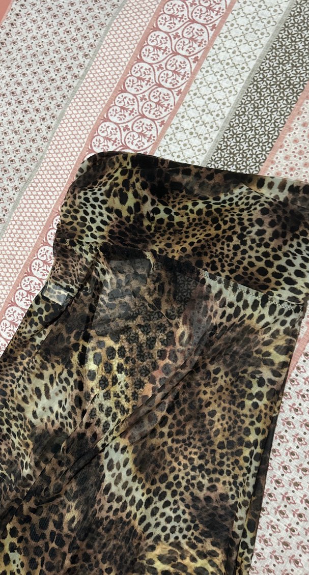 LEOPAR PAREO ELBİSE - Görsel 2