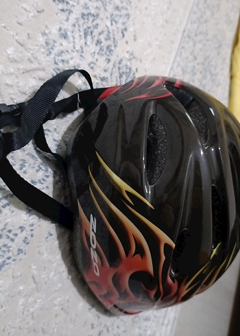 Renkli Desenli Biker Kask - Görsel 2