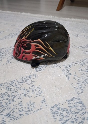 Renkli Desenli Biker Kask - Görsel 4