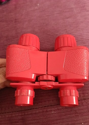 Kırmızı Renkli Dürbün - Görsel 3