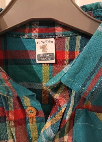 LC Waikiki Lcw ekrek bebek gömlek