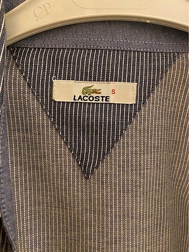 Lacoste lacoste çizgili gömlek