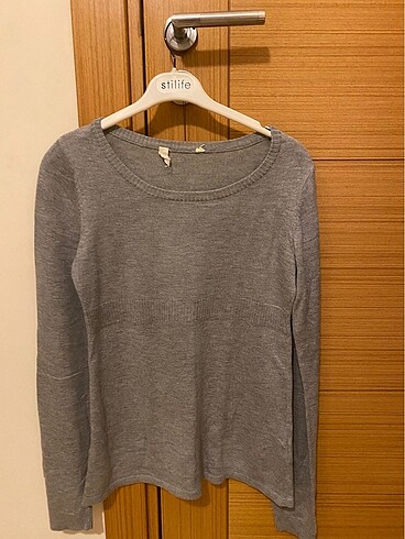 h&m gri kazak