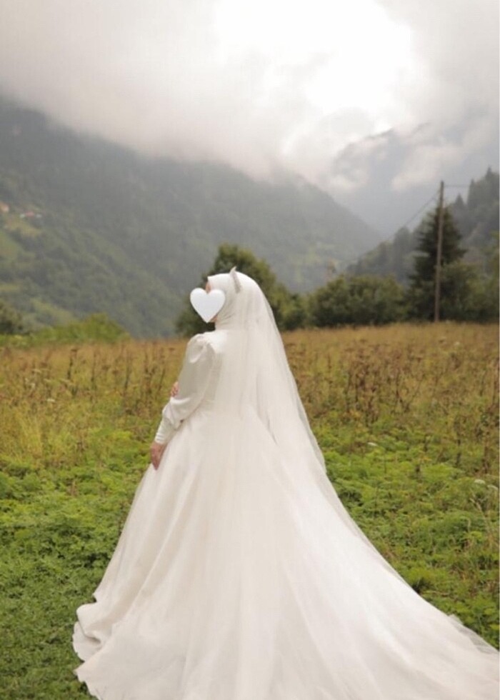 Tesettür Gelinlik - Görsel 2