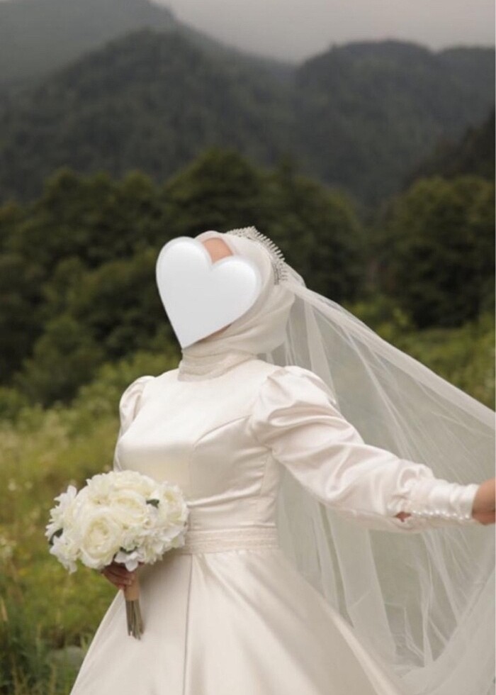 Tesettür Gelinlik - Görsel 3