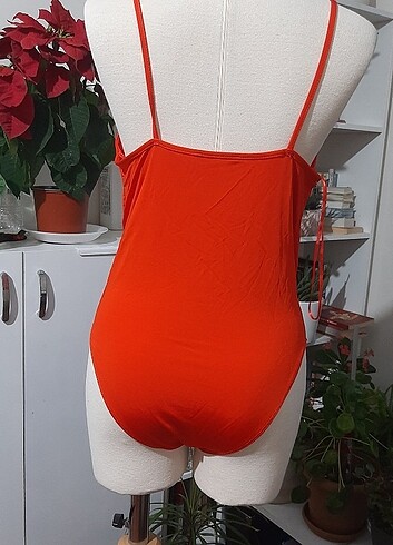 m Beden kırmızı Renk Kruvaze body