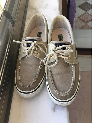 36 numara Bej Sperry ayakkabı