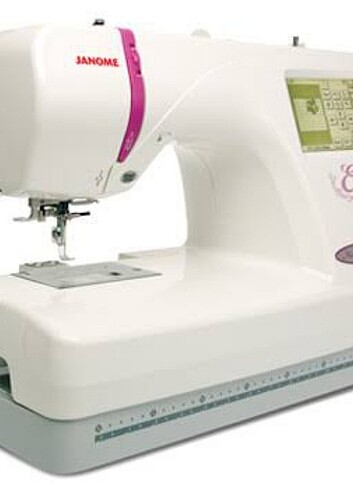Janome Bilgisayarlı Nakış Makinesi (Ip ve tela için de görüşebil