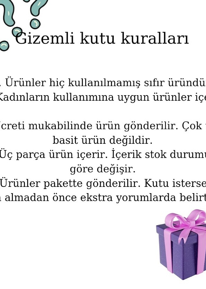 Gizemli Kutu Hediye  - Görsel 2