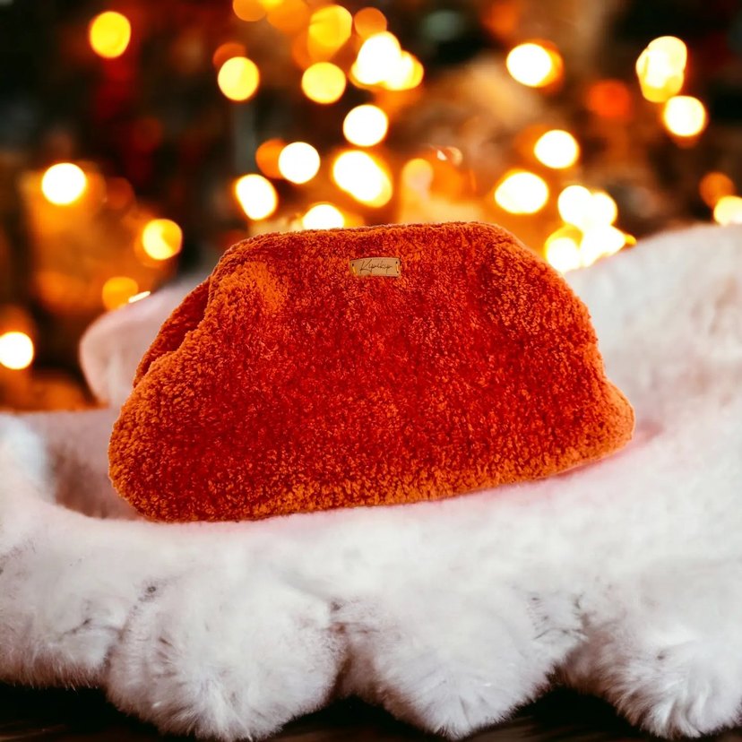 Kadın Teddy Clutch Çanta - Görsel 3