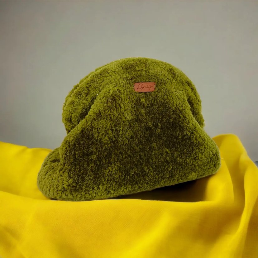 Kadın Teddy Clutch Çanta - Görsel 3