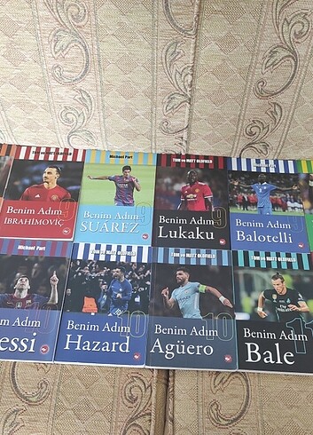 Benim Adım Futbolcu Kitapları 