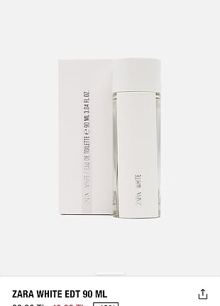 Zara White parfüm 