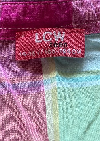 Pastel Renkli, Düğmeli Kız Çocuk Midi Gömlek - Görsel 3