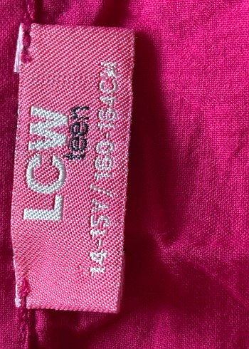 LCW Kız Çocuk Pembe Düğmeli Uzun Kollu Gömlek - Görsel 3