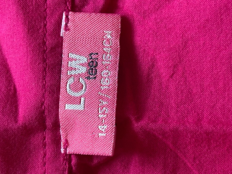 LCW Kız Çocuk Pembe Düğmeli Uzun Kollu Gömlek - Görsel 3